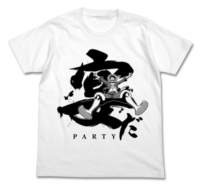 ワンピース ルフィの宴Tシャツ/WHITE-S[コスパ]