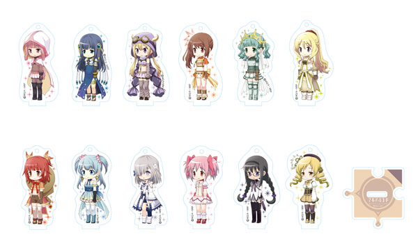 マギアレコード 魔法少女まどか☆マギカ外伝 パズル風アクリルスタンド