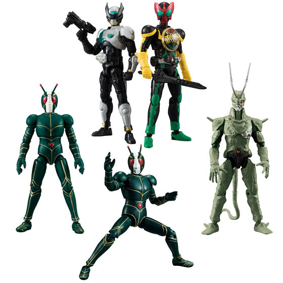SHODO仮面ライダー5　7種セット Amazon.co.jp: SHODO-O 仮面ライダー11 [7.仮面ライダー