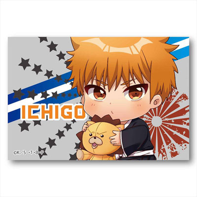 ぎゅぎゅっと BIGスクエア缶バッチ BLEACH 黒崎一護[ベルハウス