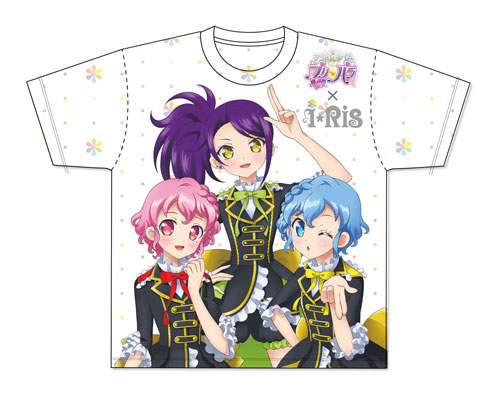 アイドルタイムプリパラ×i☆RisフルグラフィックTシャツ M アイドルタイムプリパラ × i☆Ris DressingPafe フルグラフィックT
