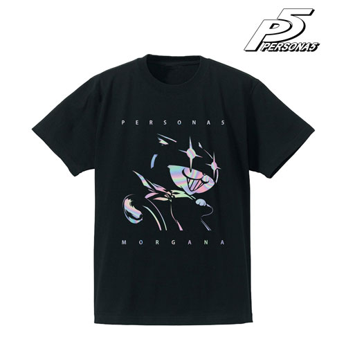 ペルソナ5 ホログラムTシャツ(モルガナ)/メンズ(サイズ/L)（再販）[アルマビアンカ]《在庫切れ》
