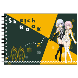フレームアームズ・ガール 図案スケッチブック/マテリア姉妹[ヒサゴ]《在庫切れ》