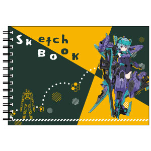 フレームアームズ・ガール 図案スケッチブック/フレズヴェルク[ヒサゴ]《在庫切れ》