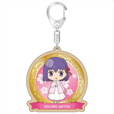 Fate/stay night [Heaven's Feel] ウッドキーホルダー 桜ver