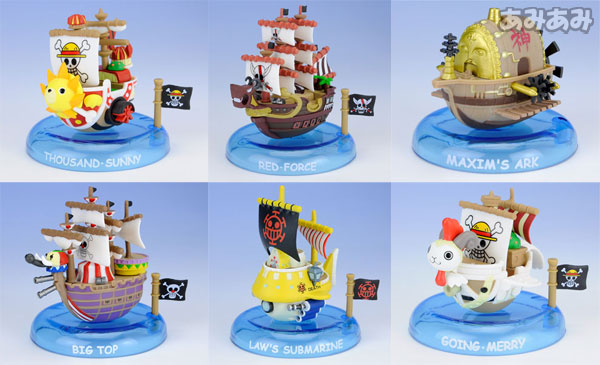 ワンピース ゆらゆら海賊船コレクション3 全6種セット