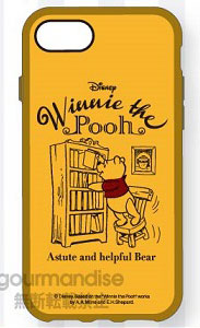 ディズニーキャラクター IIIIfi+ Light Tone(イーフィットライトトーン)iPhone 8/7/6s/6対応ケース くまのプーさん[グルマンディーズ]《在庫切れ》