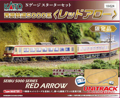 10-024 スターターセットスペシャル 西武鉄道5000系〈レッドアロー