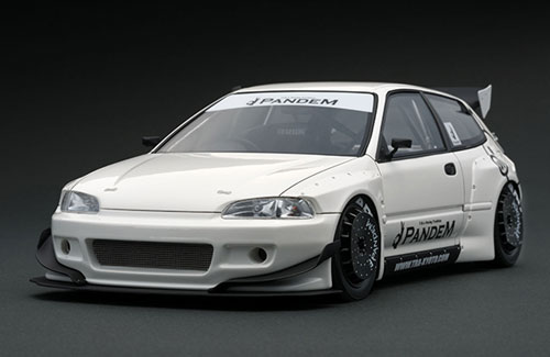 イグニッションモデル1⁄18 PANDEM CIVIC (EG6) Yellow イグニッション