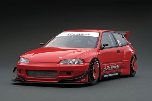 PANDEM EG6 シビック　1/18 イグニッションモデル 1/18 PANDEM CIVIC (EG6) Red[イグニッションモデル]【送料無料
