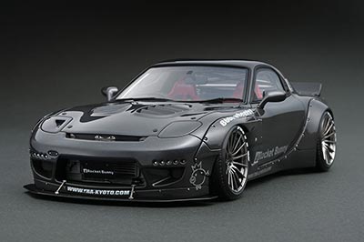 1/18 Rocket Bunny RX-7 (FD3S) Gun Metallic[イグニッションモデル]【送料無料】《在庫切れ》