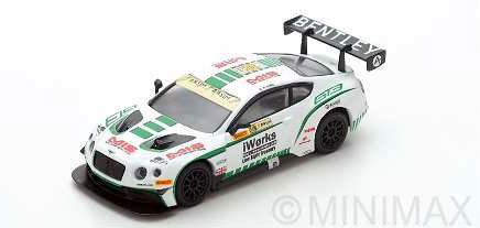 1/64 Bentley Continental GT3 No.88 Macau GP FIA GT World Cup 2015