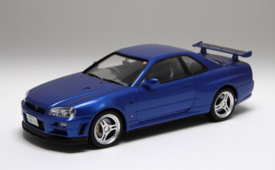 Amazon.com: Aoshima Nismo BNR34 Skyline GT-R Z-Tune '04 1:24