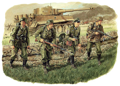 1/35 WW.II ドイツ軍 装甲擲弾兵 グロースドイッツェラント師団