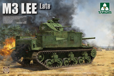 米軍 M3 リー 中戦車 後期型 1/35 米軍 M3 リー 中戦車 (後期型) プラモデル[TAKOM]《在庫切れ》