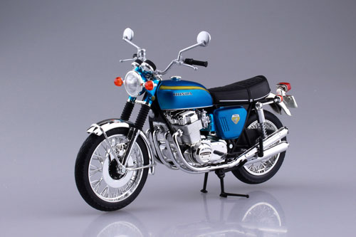 1/12 完成品バイク Honda CB750FOUR(K0) キャンディブルー
