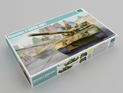 1/35 ロシア連邦軍 T-80UD主力戦車 プラモデル[トランペッターモデル