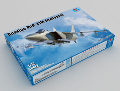 1/72 MiG-31M フォックスハウンド プラモデル[トランペッターモデル