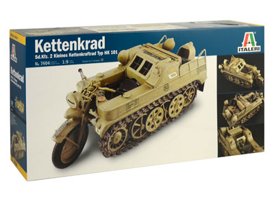 1/9 WW.II ドイツ軍 ケッテンクラート プラモデル[イタレリ]《在庫切れ》