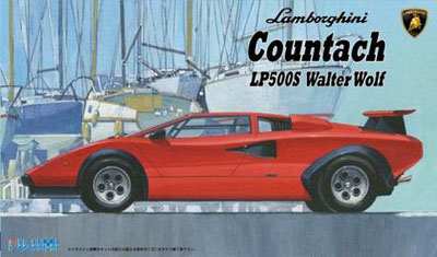 自動車 Fujimi 1/20Lamborghini Countach LP500S 1/24 リアルスポーツカーシリーズNo.12 ランボルギーニ カウンタック