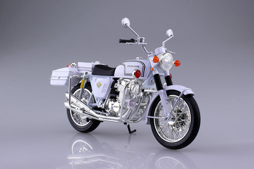 １／１２　ホンダ　ＣＢ７５０ＦＯＵＲ（Ｋ０）　白バイ 1/12 完成品バイク ホンダ CB750FOUR(K0) 白バイ