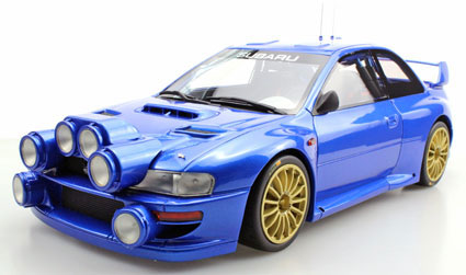 1/12 スバル インプレッサ S4 WRC ブルー[TOPMARQUES]【送料無料