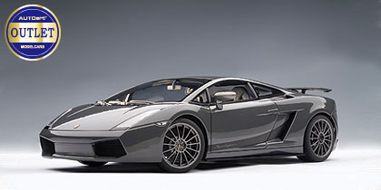 オートアート　1/18 ランボルギーニ　ガヤルド　スーパーレジェーラ 1/18 ランボルギーニ ガヤルド スーパーレジェーラ (グレー)[オート