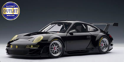 1/18 ポルシェ911（997）GT3SR 2009 プレーンボディ（ブラック）[オートアート]《在庫切れ》