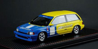 1/18 ホンダ シビック SI E-AT“SPOON”1985[INNO Models]【送料