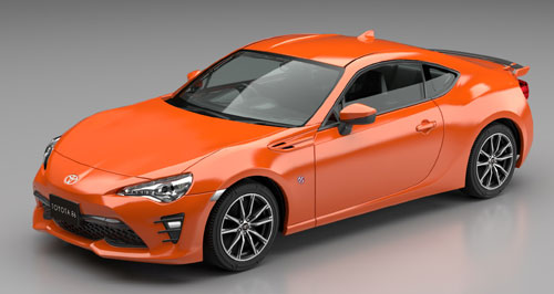 ザ・スナップキット No.03-B 1/32 トヨタ 86（オレンジメタリック