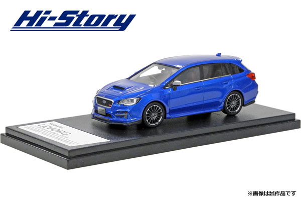 1/43 スバル レヴォーグ 2.0STI Sport EyeSight (2016) WRブルー・パール[ハイストーリー]《在庫切れ》