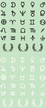 くらくらシール DE1-04 ゾディアック[くらくら]《在庫切れ》