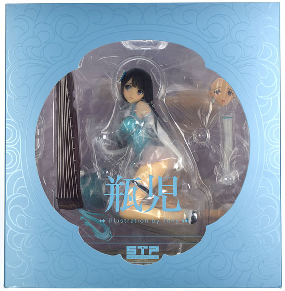 【中古】T2アート☆ガールズ 瓶児 Ping-yi 碧玉ver. 1/6 完成品フィギュア(STPオンラインショップ限定)[スカイチューブ]