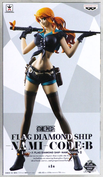 ワンピース FLAG DIAMOND SHIP-NAMI-CODE：B ナミ (プライズ)