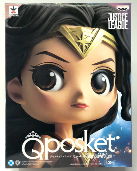 【中古】ジャスティス・リーグ Q posket -Wonder Woman- ワンダー・ウーマン A(プライズ)[バンプレスト]