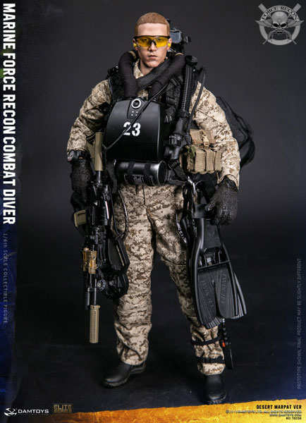 1/6 マリーン フォース リーコン コンバット ダイバー デザート