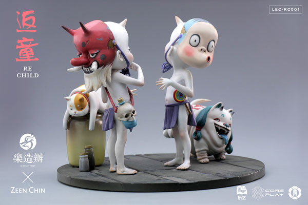 LE COLLECTIBLES × ZEEN CHIN × COREPLAY 返童 ノンスケールフィギュア