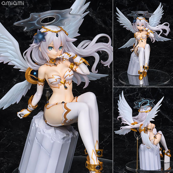 【中古】四女神オンライン ブラックハート 1/7 完成品フィギュア[アスキー・メディアワークス]