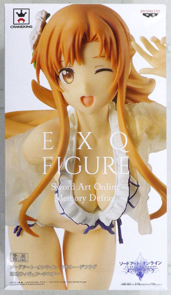【中古】(本体A/箱B)ソードアート・オンライン メモリー・デフラグ EXQフィギュア～アスナ～ アスナ (プライズ)[バンプレスト]《発売済・在庫品》