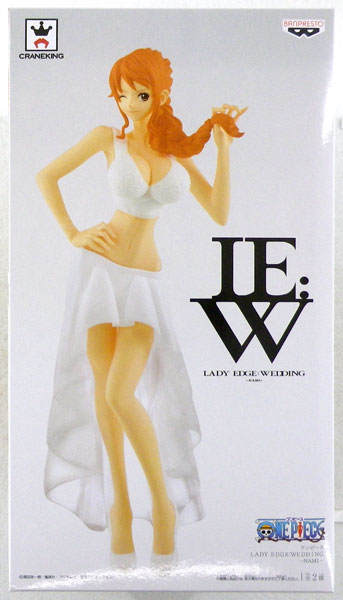 【中古】ワンピース LADY EDGE：WEDDING-NAMI- A ナミ(ノーマルカラーver.) (プライズ)[バンプレスト]