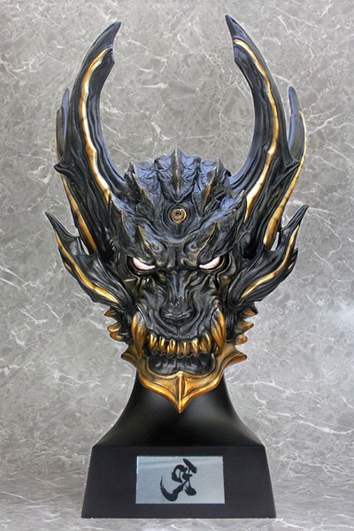 牙狼暗黒騎士1/1キバヘッドモデル金色Ver, 牙狼＜GARO＞ 暗黒騎士キバ ヘッドモデル 金色Ver.