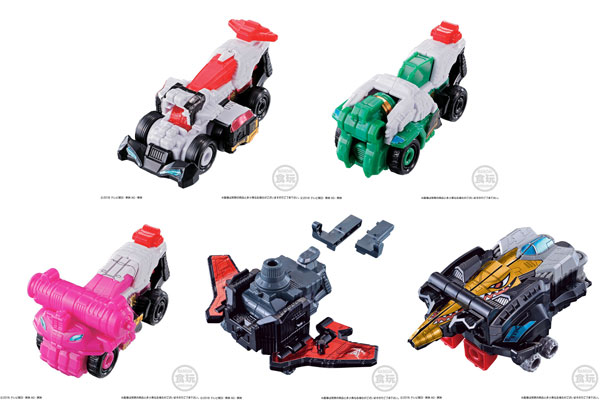 ルパンレンジャーVSパトレンジャー ミニプラ VSビークル合体シリーズ02