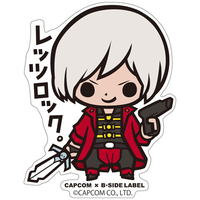 CAPCOM×B-SIDE LABELステッカー デビルメイクライ ダンテ[B-SIDE
