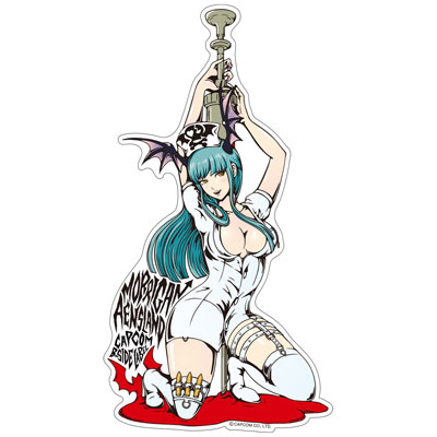 CAPCOM×B-SIDE LABELステッカー モリガン ナース[B-SIDE LABEL CAPCOM×B-SIDE LABELステッカー モリガン ナース[B-SIDE LABEL