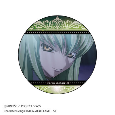 コードギアス 反逆のルルーシュR2 パール紙缶バッジ C.C. コードギアス 反逆のルルーシュR2 パール紙缶バッジ C.C.[PROOF]《在庫