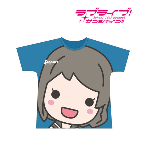 ラブライブ！サンシャイン！！ フルグラフィックTシャツ(渡辺曜)/ユニセックス(サイズ/L)[アルマビアンカ]《在庫切れ》