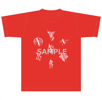 令呪 リフレクトTシャツ ホワイト Lサイズ 「Fate/Apocrypha」 Fate/Apocrypha 令呪Tシャツ(赤の陣営) サイズ：LL[クロメア]《在庫切れ》