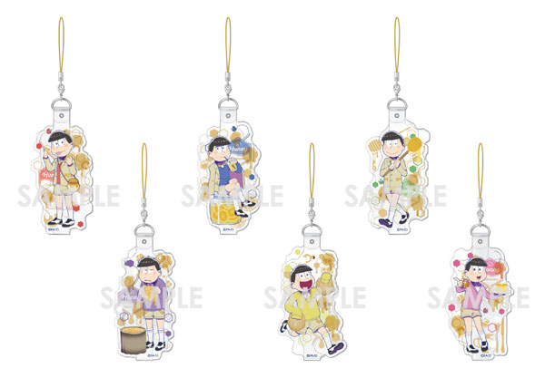 おそ松さん きゃらびにストラップ第2弾 -Honey Party！- 6個入りBOX[ソル・インターナショナル]《在庫切れ》