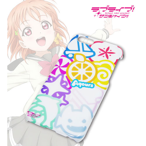 ラブライブ！サンシャイン！！ iPhoneケース - Aqoursメンバーモチーフ(iPhoneX用)（再販）[アルマビアンカ]《在庫切れ》