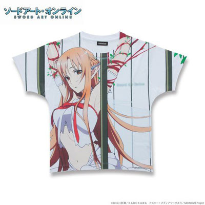 ソードアート オンライン フルグラフィックtシャツ アスナ フェアリーダンス S バンダイ 在庫切れ